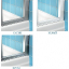 Душевая дверь Ravak Blix BLDP2-120 блестящий+транспарент 0PVG0C00Z1