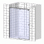 Душевая дверь в нишу RGW Classic CL-12 (960-1010)x1850 стекло чистое 04091210-11