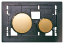 Кнопка смыва TECE Loop Modular 9240668 кнопка золотая, стекло на выбор